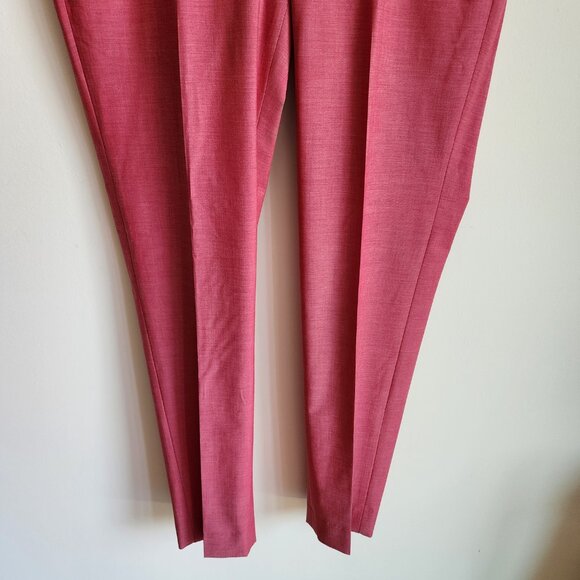 36x34 Rose Pink Pants New Jos A Bank Skinny Fit Pant Polyester Nwt Mens Magenta - Picture 11 of 17